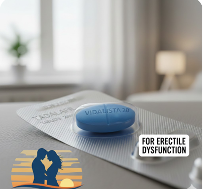 Vidalista 20mg tadalafil tablet for erectile dysfunction